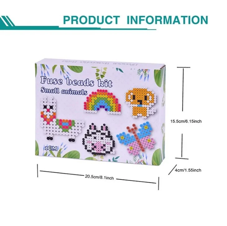10mm 3d Christmas Perler Bead Kit